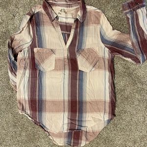 Mudd long sleeve shirt.  Light material.